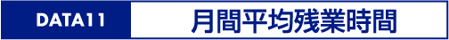 DATA11月間平均残業時間