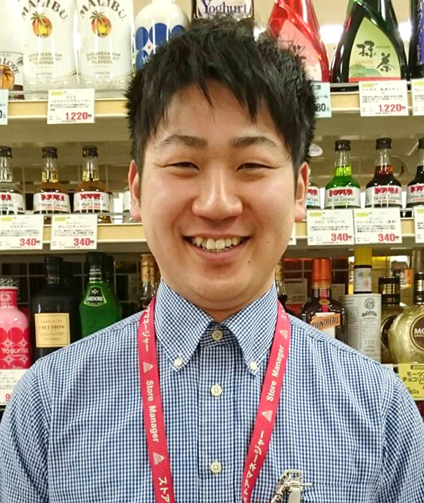 店長の顔
