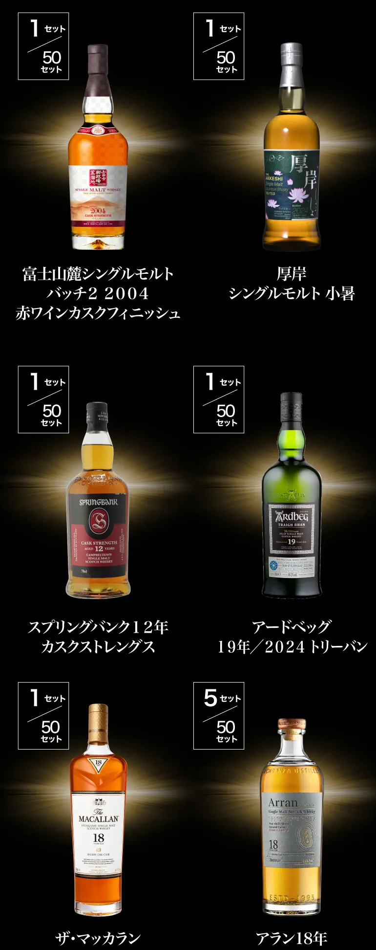 ウイスキー福袋3万